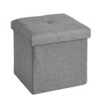 VECELO место хранения табурет подставка для ног место хранения box ширина 30* глубина 30* высота 30CM выдерживаемая нагрузка 80kg многофункциональный складной стремянка пара класть li ведро 