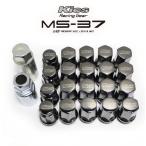 KYOEI MS-37  M14xP1.5 5穴用 ロックナットセット  60°テーパー座 19HEX 全長37mm 20個入 グロリアスブラック