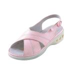 パーフェクトナース ナースシューズ クロスバンド ピンク SS PN00202 (0-7296-01)