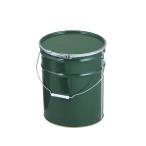 金属缶 ペール缶 ２０Ｌ 緑  (1-1806-06)