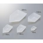 バランストレイ ナチュラル 40mL 1000枚入 アズワン  (1-5233-05)