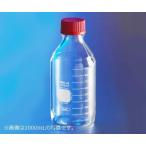 コーニング・PYREX メディウム瓶 PYREX R ・赤耐熱キャップ付き 500ml 1395-500HTC (3-3308-03)