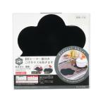 IHマット IHクッキングヒーター用プロテクトシート フラワー 直径24cm ブラック パール金属 HB-5140 (54-0246-34)