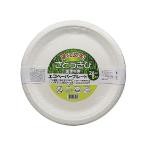 紙皿 新エコペーパープレート 26cm 5枚入 大和物産  (54-2203-76)