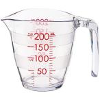 目盛りが見やすい計量カップ 200mL クリア K649CL 60-6249-83