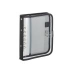 myfa クリヤーバインダー チャコールブラック LIHITLAB N3390-24 (60-9646-50)