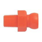 クーラントライナー コネクター サイズ1/4 オネジR1/8 1個 トラスコ中山 P-CL-2C01 (61-1834-94)