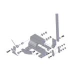 板金用切断機 レバーシャP-1用部品 NO.26六角ナット トラスコ中山 P1026 (61-2403-71)