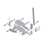 板金用切断機 レバーシャP-2用部品 NO.3六角ボルト トラスコ中山 P2003 (61-2403-73)