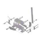 板金用切断機 レバーシャP-2用部品 NO.6-1ショルダーボルト トラスコ中山 P20061 (61-2403-76)