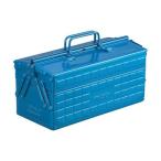 2 уровень ящик для инструментов 350X160X215 голубой Trusco Nakayama ST-350-B (61-2480-60)