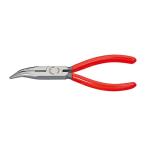 ラジオペンチ パッケージ入 ４０°先曲 KNIPEX 2521-160 (61-3984-45)