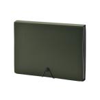 SMART FIT ドキュメントファイル 22オリーブ A-7620 LIHITLAB A7620-22 (61-4493-36)