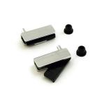  стекло hinji хром 1 комплект 2 штук высокий logic Z-965 (61-7023-34)