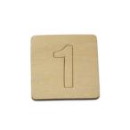 シナベニア抜文字 数1 光 SB45-1 (61-7391-39)