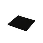 ゴム 天然 黒 ３×１００×１００ｍｍ 光 GR3-10 (61-7405-29)