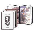  жаростойкий меню книжка чёрный simbiABW-11-8P (62-6772-55)