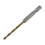 HSS鋼チタンコーティング 鉄工用ドリル刃 3.0mm GREATTOOL アークランドサカモト GTTD-30 (62-9941-76)