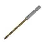 HSS鋼チタンコーティング 鉄工用ドリル刃 3.8mm GREATTOOL アークランドサカモト GTTD-38 (62-9941-79)