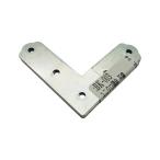 ユニクロ隅金 平横 4枚組 45mm 4枚入 和気産業 BK-003 (63-1507-83)