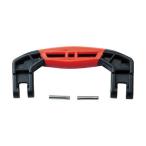 プロテクターツールケースTAK15用ハンドル 黒 トラスコ中山 TAK15BK-HD (63-2330-11)