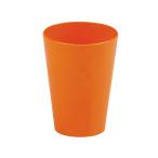  line приятный & вечеринка PC cup 400mL 3 штук orange жемчуг металл D-226 (63-2748-48)