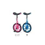 一輪車 ノーパンク 16 青 エバニュー EKD136-700 (63-2961-39)