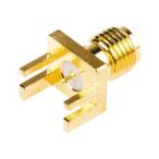 SMA такой же ось коннектор end ланч Jack распорка Contact золотой ...RS Pro 526-5757 (63-2999-47)