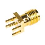 SMA такой же ось коннектор end ланч Jack распорка Contact золотой ...RS Pro 526-5785 (63-2999-48)