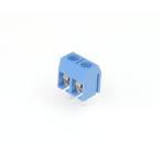 小型ターミナルブロック 2極 5.08mmピッチ 青 縦向き GB GB-TB-50LBS-2P (63-3052-79)