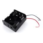 電池ケース 単2×2本 リード線付き GB GB-BH-2X2-LW (63-3057-31)