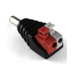 ワンタッチ式端子台-DCプラグ 5.5x2.1mm DCP-5.5-2.1-OT (63-3126-31)