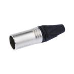 XLR коннектор мужской 4 высшее распорка никель. сверху . серебряный ...Neutrik Neutrik NC4MXX (63-4576-76)