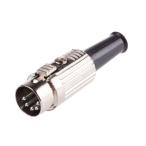 Din штекер Plug 5 высшее RS Pro 491-172 (63-4634-45)