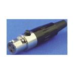 XLR коннектор женский 3 высшее распорка золотой ...ITT Cannon M-XL-3-11S (63-4643-22)
