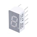 7seg men to знак высота 7.6mm одиночный колонка LED цифра отображать контейнер красный Broadcom HDSP-7501 (63-4713-11)