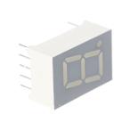 7seg men to знак высота 12.7mm одиночный колонка LED цифра отображать контейнер красный Kingbright SA05-11EWA (63-4740-48)