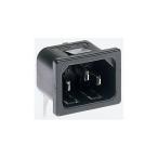 IEC штекер мужской s Roo отверстие 10A Bulgin PX0575/15/PC (63-4759-78)