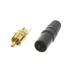 RCA штекер мужской золотой ...Neutrik Neutrik NYS373-0 (63-4799-42)