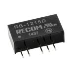  изоляция DC-DC конвертер 1W Vout ±15V dc Iout ±33mA Recom RB-1215D (63-4807-12)