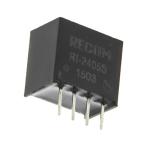  изоляция DC-DC конвертер 2W Vout 5V dc Iout 400mA Recom RI-2405S (63-4938-58)