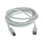 USB кабель 3m USB 3.0 мужской USB A - мужской USB 3.0 B RS Pro 790-3697 (63-5105-25)