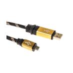 USB кабель 1.8m USB 2.0 мужской USB A - мужской микро USB B (63-5129-41)