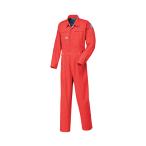 つなぎ服 レッド 4L 山田辰 1-5900-RE-4L (63-5527-87)