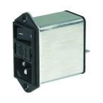 IEC фильтр мужской IEC стандарт C14 panel крепление 4A 250 V ac (63-6667-77)