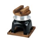 ミニ 釜めしカマドセット用 黒 火皿 江部松商事 5230330 (63-7204-79)