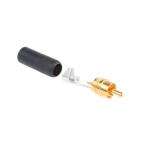 RCA штекер мужской золотой ...Switchcraft 3502ABAU (63-7506-48)
