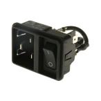 IEC штекер C20 мужской зажим in 20A 1 коробка 25 штук Schurter EC11.0001.201 (63-7590-59)