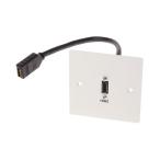  лицевая панель одиночный gang 1 высшее женский Clever Little Box 1GEIHDMI (63-7656-91)
