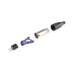 XLR коннектор мужской 5 высшее распорка кабель крепление серебряный ... Anne feno-ruAC5MJ (63-7657-29)